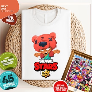 Brawl Stars Shirt | All Brawl Stars Characters | Brawl Stars Tee | Brawl For Kids | Gift for Son | Gift for Daughter