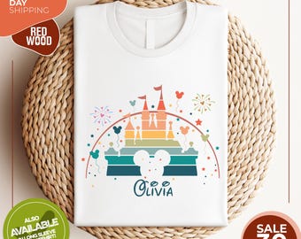 Custom Disney Trip Shirts | Disney Family T-Shirt | Disneyland Trip Tees | Disney Family Shirt | Disney Castle Shirts | Disney Squad Shirt