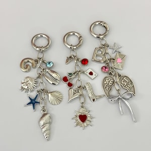 Build Your Own Custom Bag Charm,Unique Keychain,Cute Keyring,Y2K Charm Keychain,Trendy Bag Accessory,Personalized Gift,Aesthetic Accessories