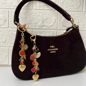 Bauen Sie Ihren eigenen Taschenanhänger, benutzerdefinierten Schlüsselbund, machen Sie Ihren eigenen Schlüsselbund, Geldbörse Kettenzubehör, personalisierte Tasche Schlüsselbund, Geschenk für Mädchen, Geburtstagsgeschenk Bild 16
