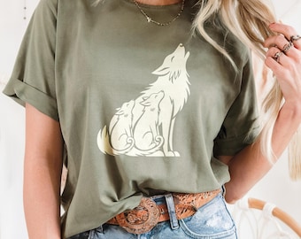 Wolves Family | Grey Wolf | Mothers Day T-shirt