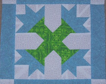 Block 5 - DUTCH TULIPS - Pieceful Garden Block of the Month quilt