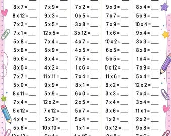 Can You Score 100/100 Multiplication Quiz for Kids