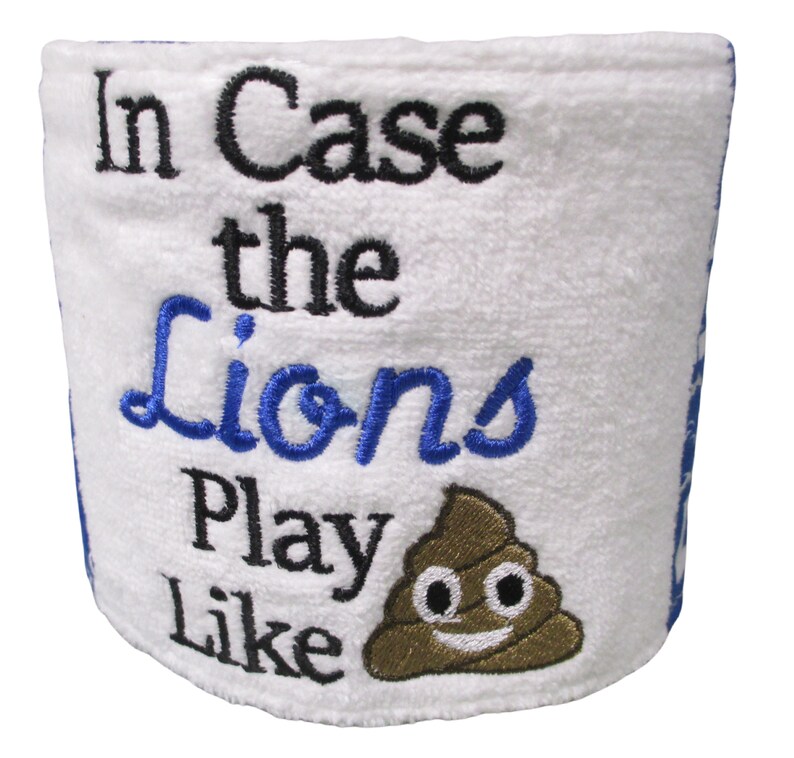 Detroit Lions Toilet Paper Wrap Gag Gift Gift's For Men Etsy