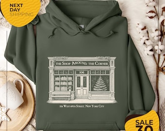 You've Got Mail Crewneck Sweatshirt | The Shop Around The Corner 90's Movie | Merch Oversized Hoodie | Book Lovers Gift | NYC152 Shopgirl