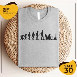 Evolution Gamer T-Shirt | Funny Video Game Tee | Funny Shirt | Gift For Dad