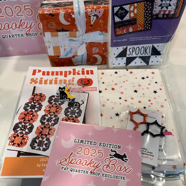 2025 Spooky Box with finishing kit - Fat Quarter Shop
