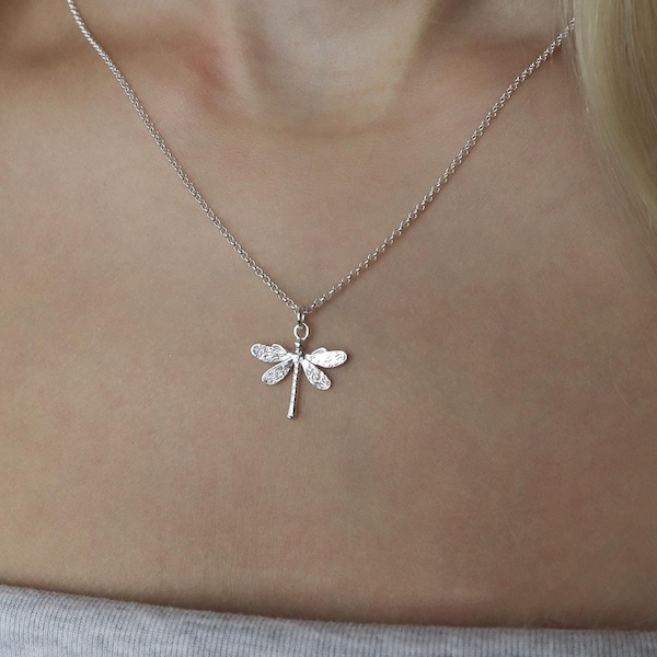 Dragonfly Cluster Necklace FINAL SALE