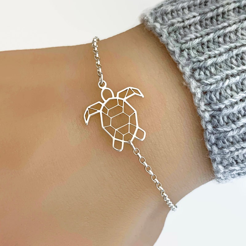 Turtle Bangle Turtle Bracelet - Etsy