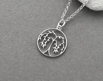 Sterling Silver Willow Tree Necklace