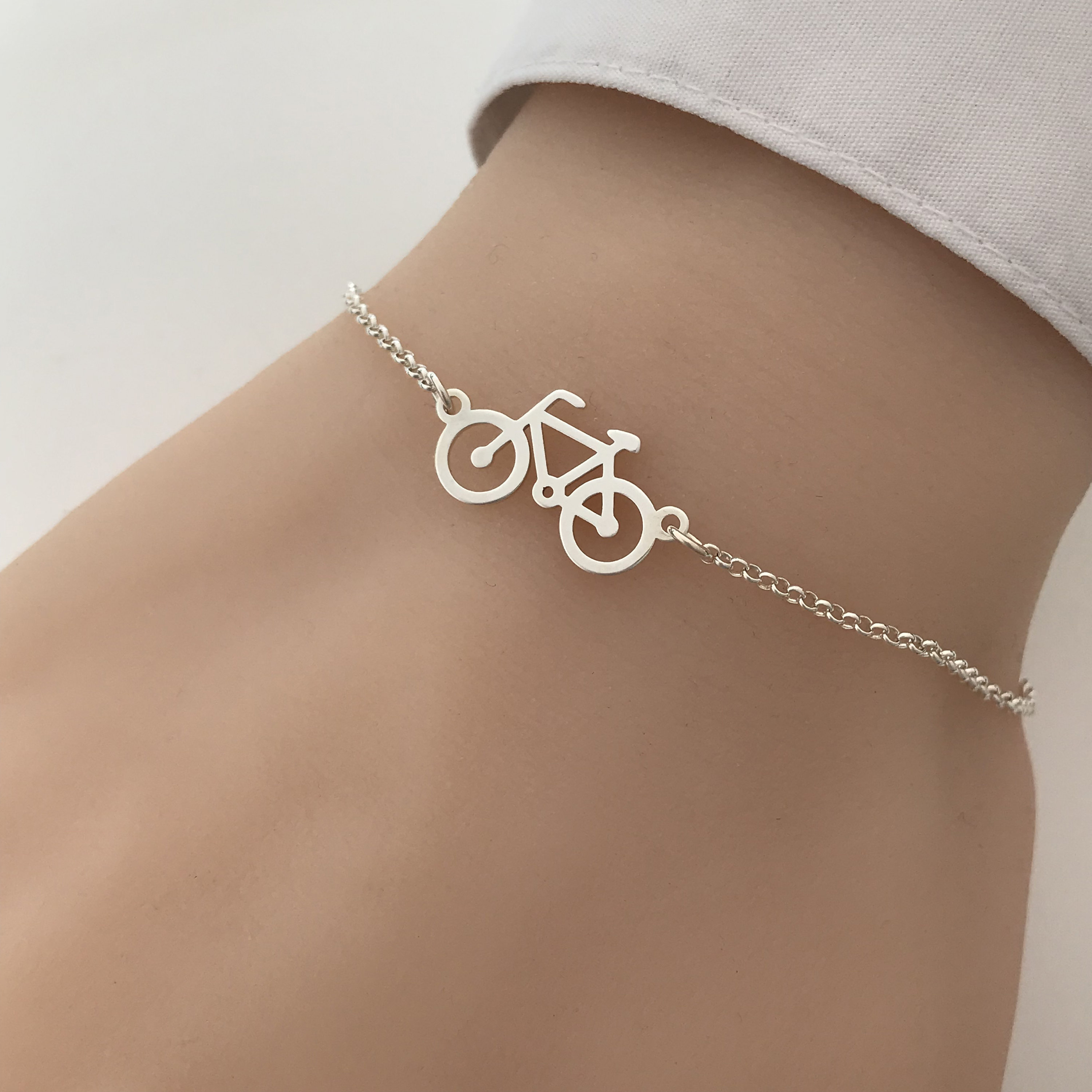78g 925 Sterling Silver Biker Bicycle chain bangle Bracelet jewelry 20cm S2672 78g 925 Sterling Silver Biker Bicycle chain bangle Bracelet jewelry 20cm S2672