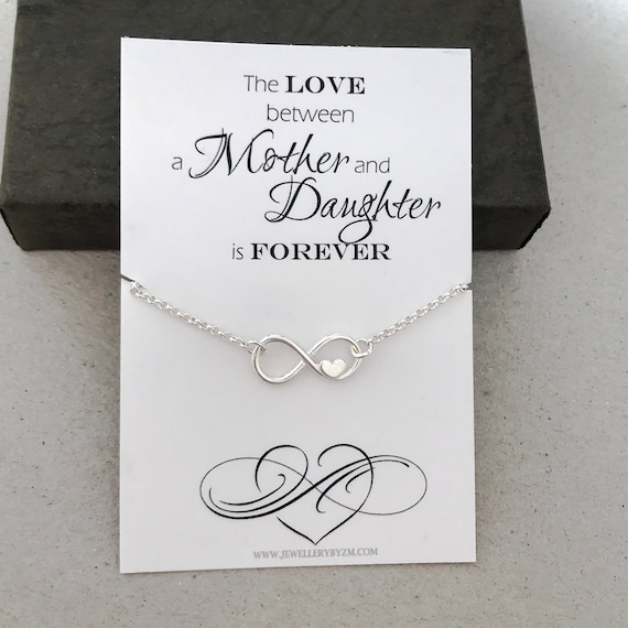 Mother daughter bracelet sterling silver sale