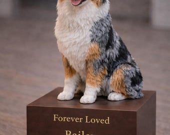 Custom Pet Memorial Figurine From Photo, Personalized 3D Printed Pet Keepsake, Remembrance Display Sculpture