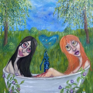 Primavera 20 x 24 pulgadas, pintura al óleo