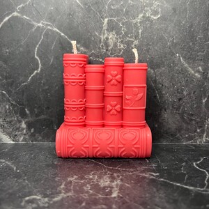 Book Candle – Handmade Book Candle – Gift for Readers & Book Lovers – Aesthetic Home Decor – Bookish Candle – Literary Gift Melon-Rot