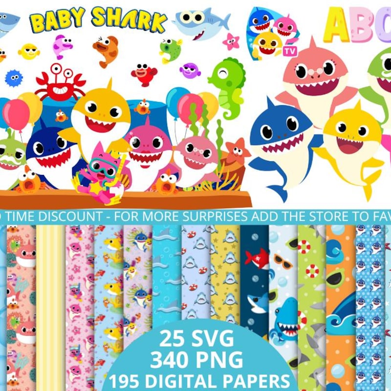 Baby Shark - Etsy