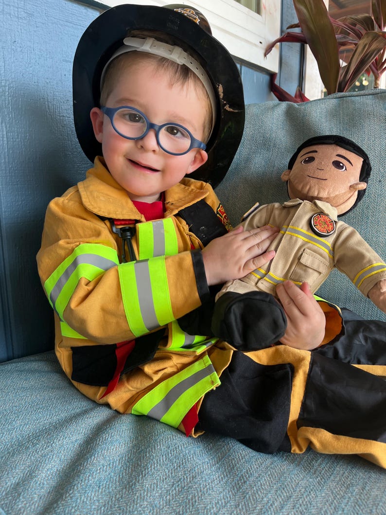 personalized doll, custom plush doll, hero teddy, custom teddy, keepsake doll, daddy doll, mommy doll, family hero doll, comfort doll, separation gift, deployment gift, first responder gift, firefighter gift, police gift, law enforcement gift, kids hero doll, toddler comfort toy, stuffed firefighter, stuffed police doll, custom uniform doll, photo to doll, look alike doll, recordable teddy, talking teddy, voice recorder teddy, emotional support toy, memory keepsake doll, custom kids gift,