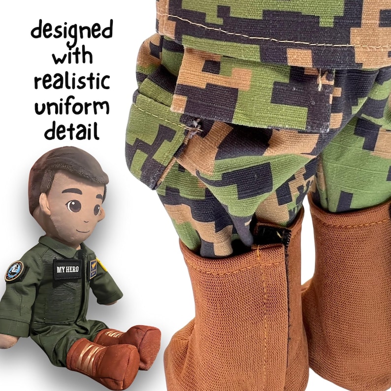 Kids Military, Kids Military Gift, Deployment Doll, Daddy Doll, Recordable Doll, Deployment Doll, Military Doll, Military Theme kid, Mommy Doll, Connection Gift Military, Navy Doll, Air Force Doll, Marine Doll, Coastie Doll, Army kids doll, Sailor, talking doll, talking plush, speaking doll, speaking plush, personalized doll, customizable doll, comfort doll, month of the military child gift, Navy Doll, Marine Doll, Air Force Doll, Navy Doll,  Space Force Guardian Doll, Red Head Dolls, Army Dolls