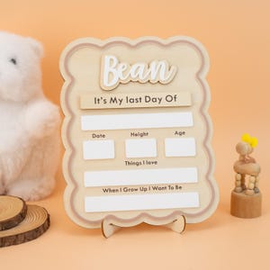back to school sign, first day of school sign, Back to school board, interchangeable first and last day, first and last day of school sign