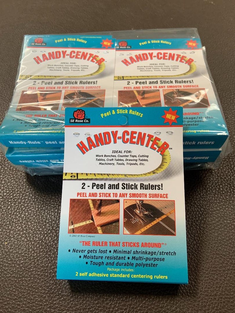 Handy-center™ Self Adhesive Strip Rulers by the Dozen for Quilting ...