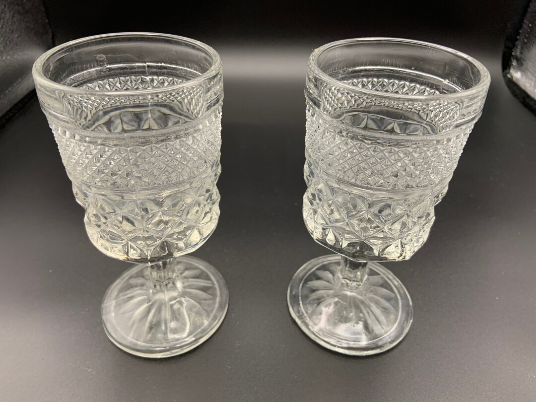 Wexford Cut Glass Claret Wine Glass by Anchor Hocking Wexford Wine