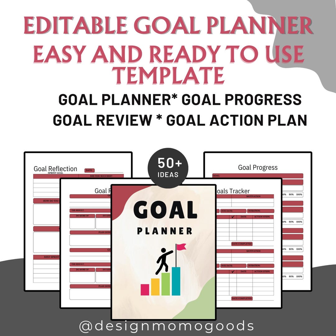 2025 Ultimate Goal Planner Printable: Daily, Weekly, Monthly (digital ...