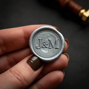 Adesivos de lacre de cera personalizados