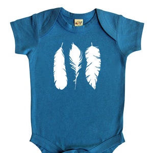 Feathers Baby Bodysuit image 1