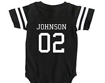 personalized baby football jersey