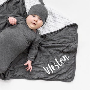 Rocket Bug Personalized Silky Baby Blanket-Available in Many Colors! - Unisex, Boys, Girls, newborn gift, baby shower gift, baby gift,