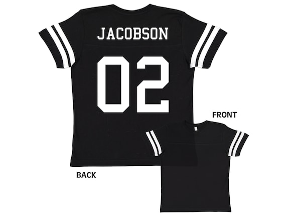 Name on the back of a on sale jersey