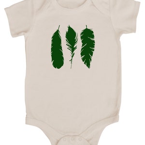 Feathers Baby Bodysuit image 5