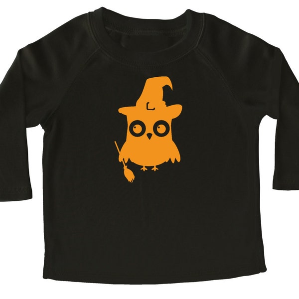 Halloween Owl Long Sleeve Shirt for Toddlers - Halloween