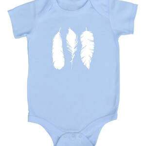 Feathers Baby Bodysuit image 4