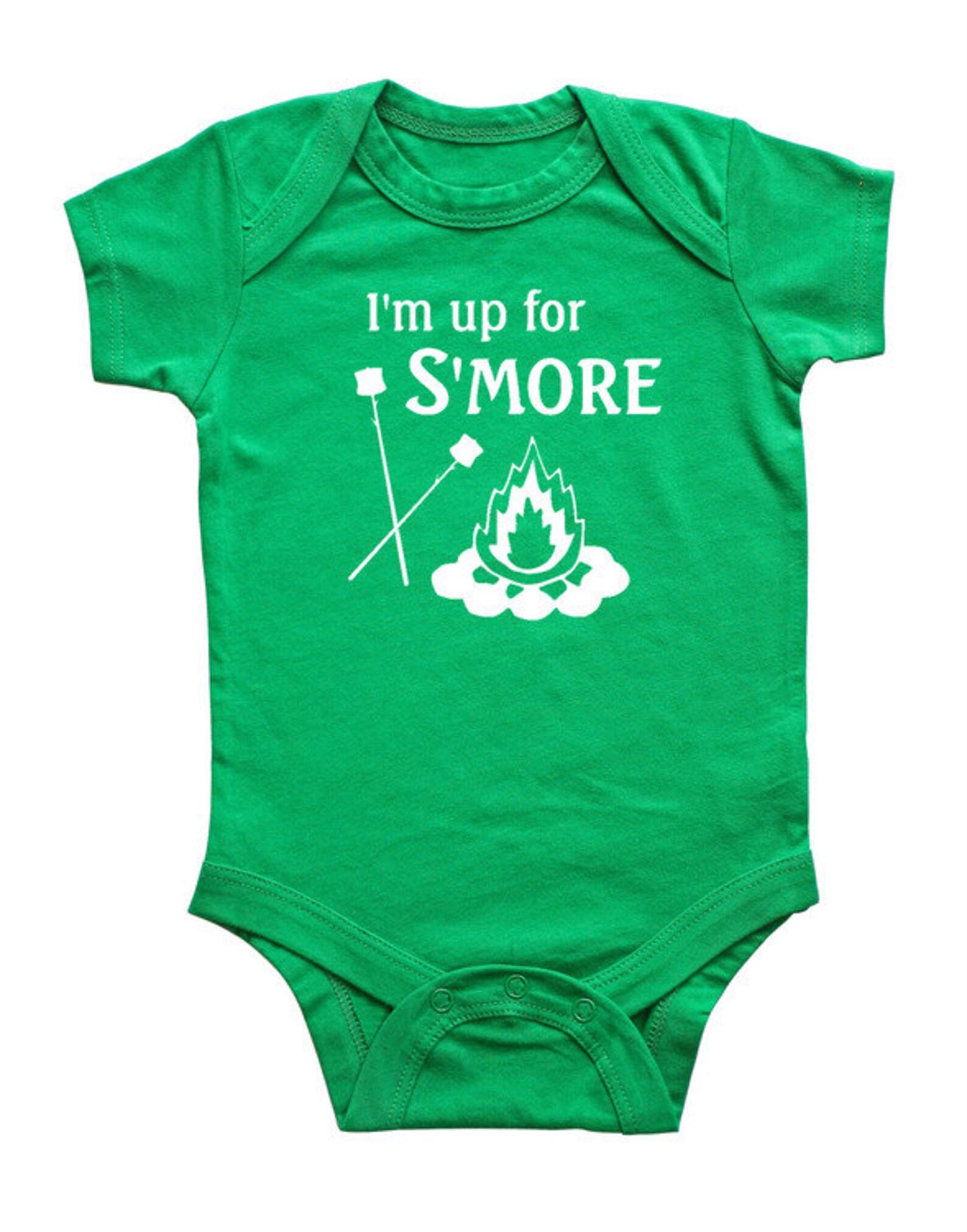 Camping I'm Up For S'more Baby Bodysuit Etsy