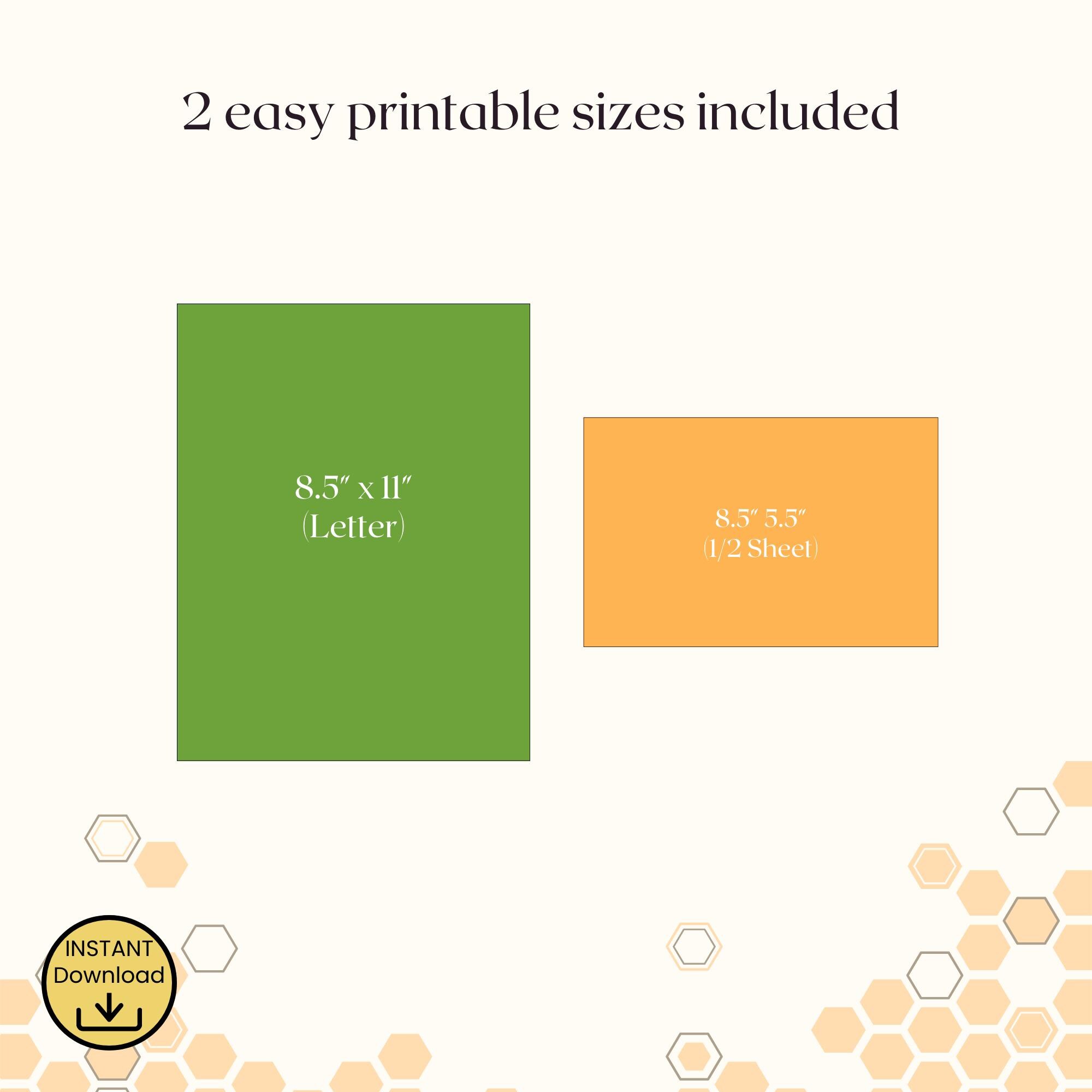 Beekeeping Hive Inspection Sheets Printable PDF – Apiary Record Logbook ...