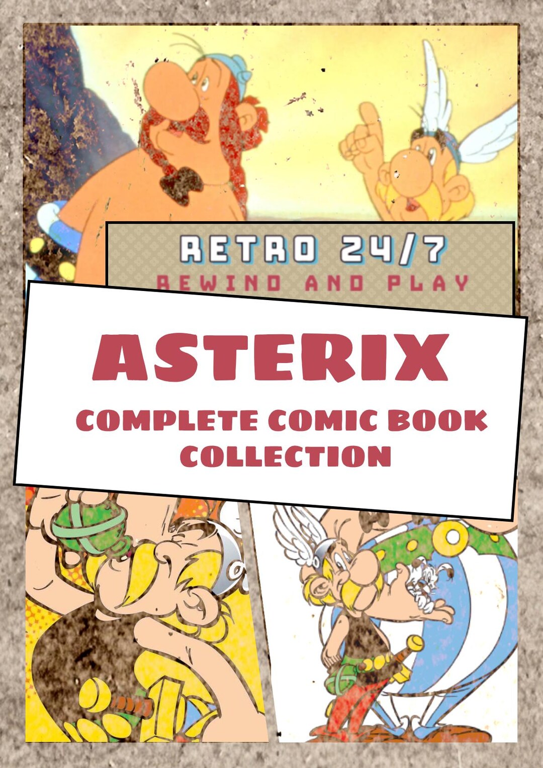 Asterix Complete Comic Collection - Etsy