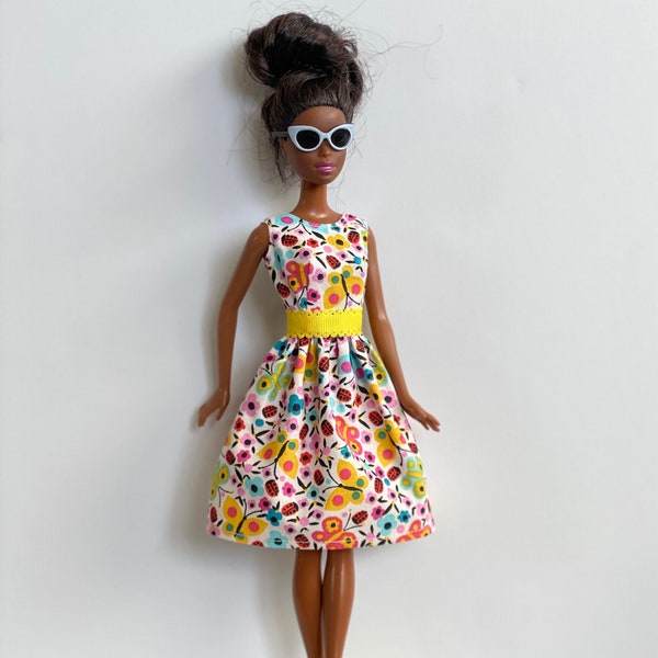 11.5” Realistic Fashion Doll Clothes DRESS by P D Reneau