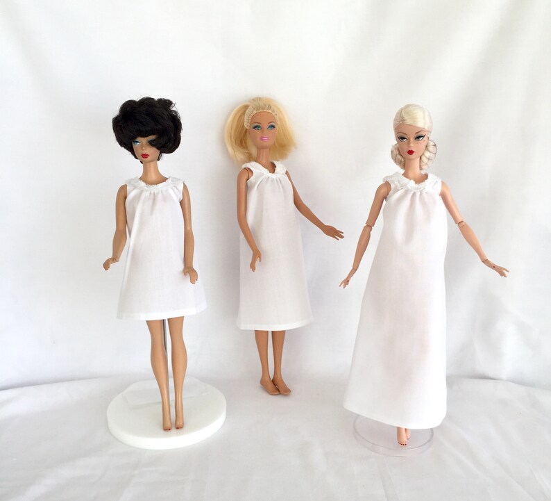 Handmade Barbie Nightgown by P D Reneau Etsy