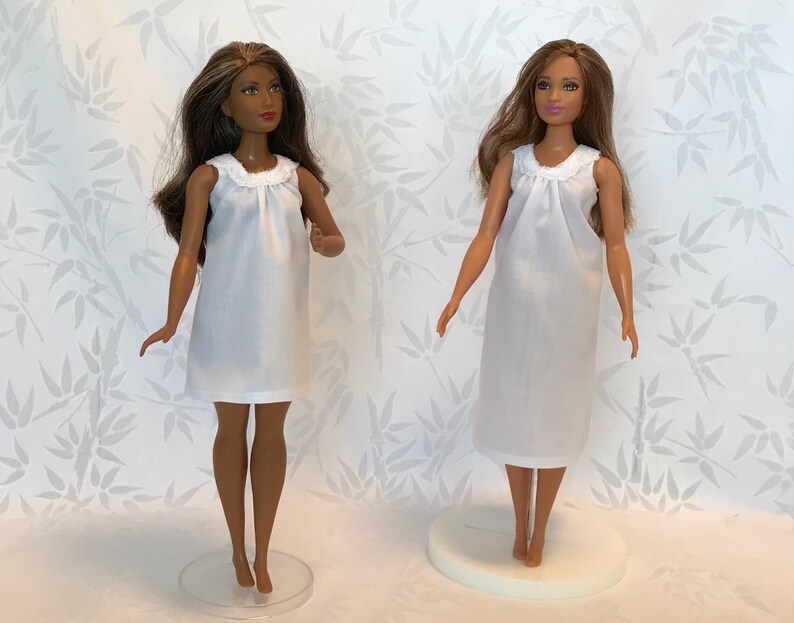 Handmade Barbie Nightgown by P D Reneau Etsy