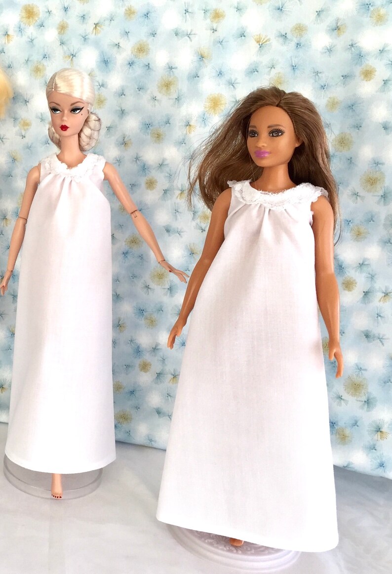 Handmade Barbie Nightgown by P D Reneau Etsy