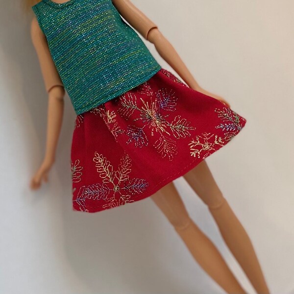 9” Sister Doll Clothes Realistic SKIRT Handmade by P D Reneau