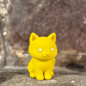 3D Printed Knit Cat