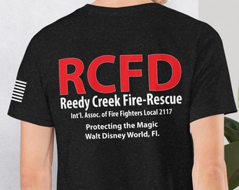 Reedy Creek Fire Department Tribute T-Shirt