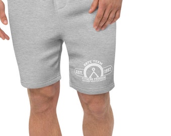 Gate Team Fitness Program Men's Fleece Shorts - Inspired by Stargate SG-1, Atlantis & Universe