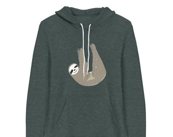 Samantha la perezosa sudadera con capucha unisex