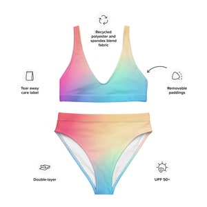 Capricious Recycled High Waisted Bikini