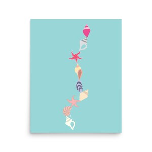 Seashell Stack Art Print