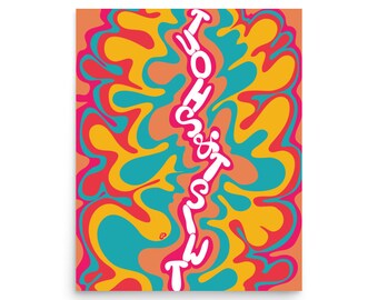 Twist and Shout Stack Art Print