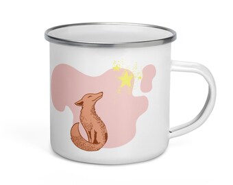Freya the Fox Enamel Mug